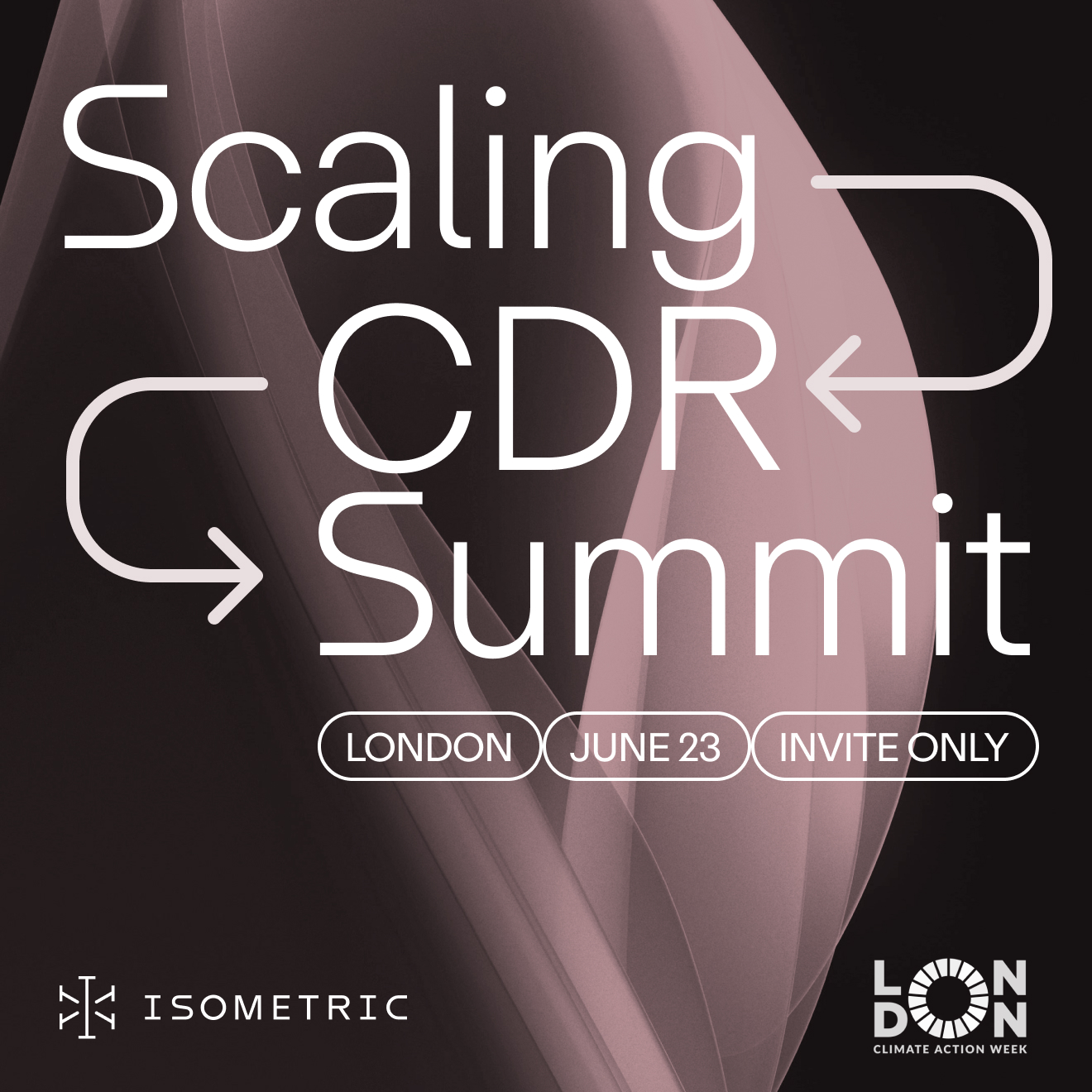 Cover art for #Scaling CDR Summit — London, United Kingdom