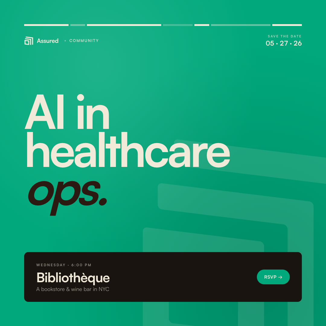 Cover art for #Community roundtable: AI in Healthcare Ops — Bibliotheque