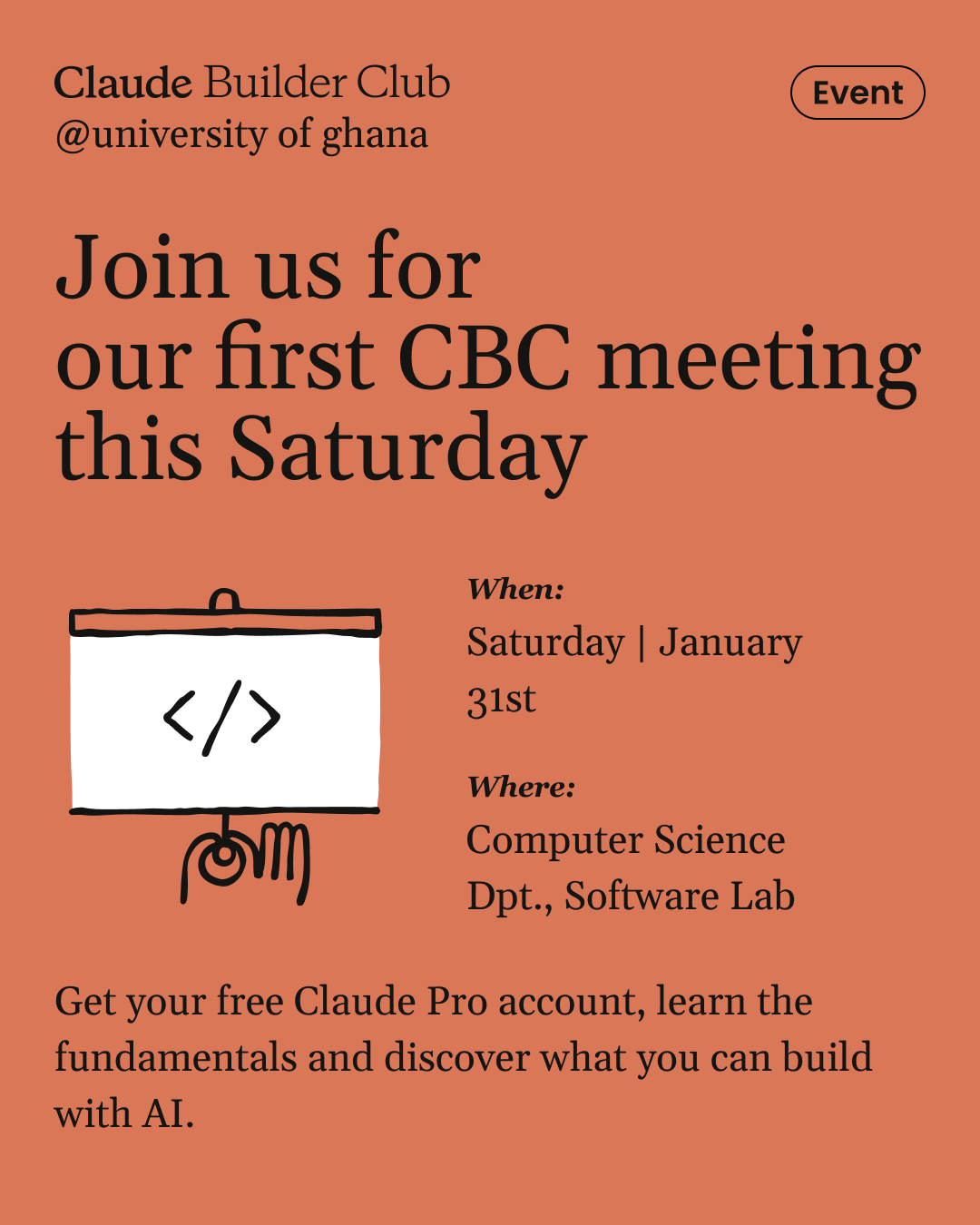 Claude Builder Club @ UG Meeting #1