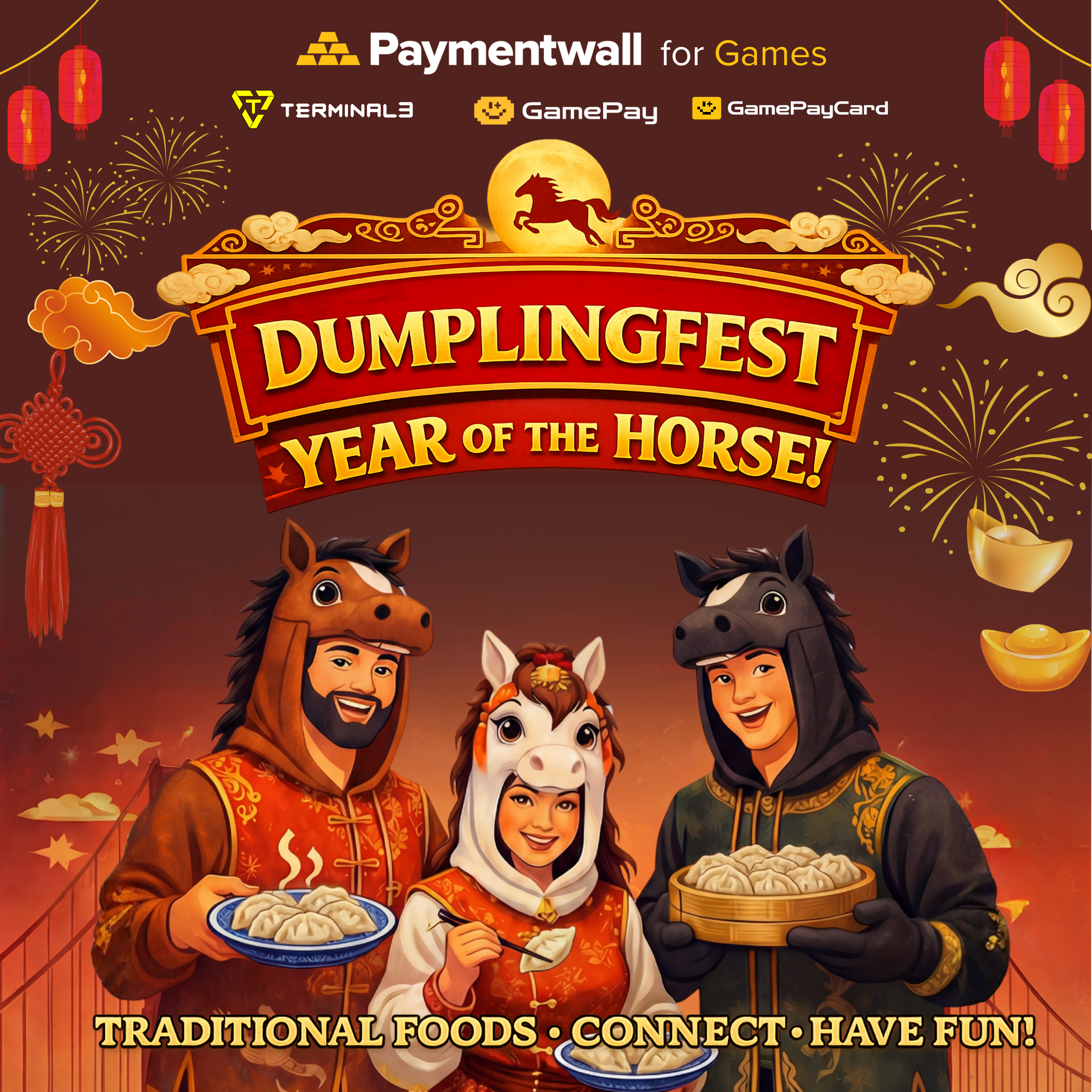 DUMPLINGFEST 2026:YEAR OF THE HORSE 🐎🇨🇳