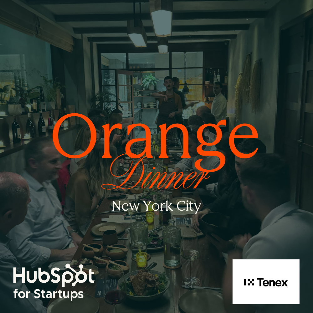 Orange Dinner: AI Builders. A private dinner for founders & operators building the next generation of AI-driven products.