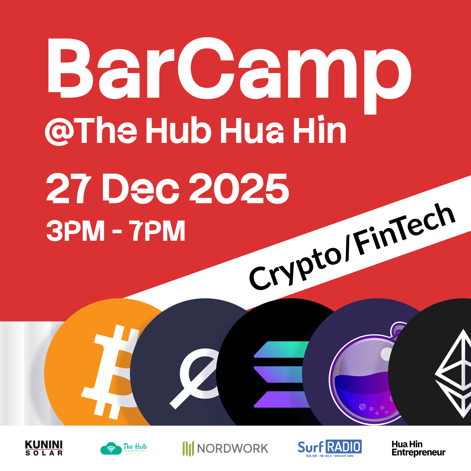BarCamp Hua Hin #2 Crypto/Fintech