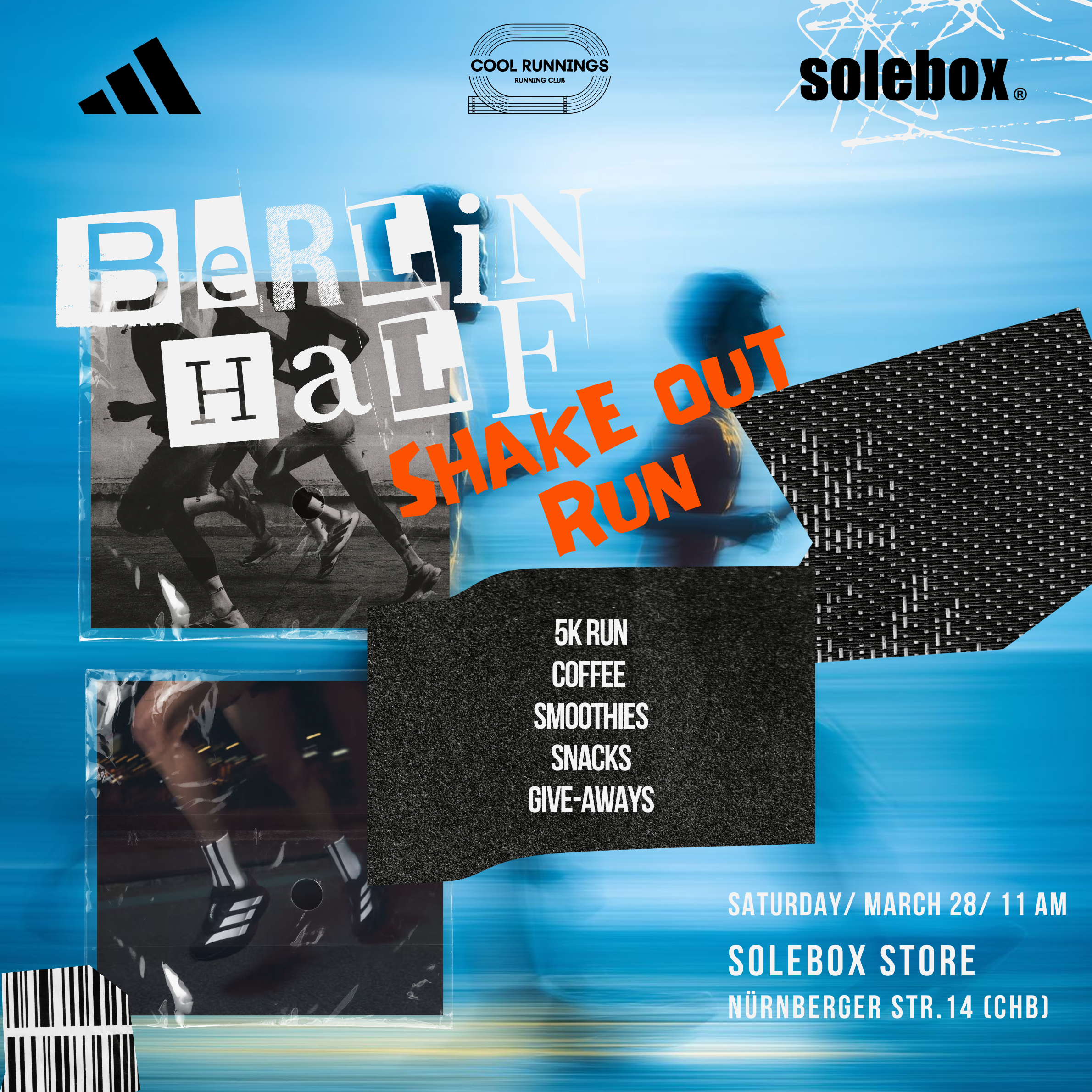 CRC PRESENTS: BERLIN HALF SHAKE OUT RUN