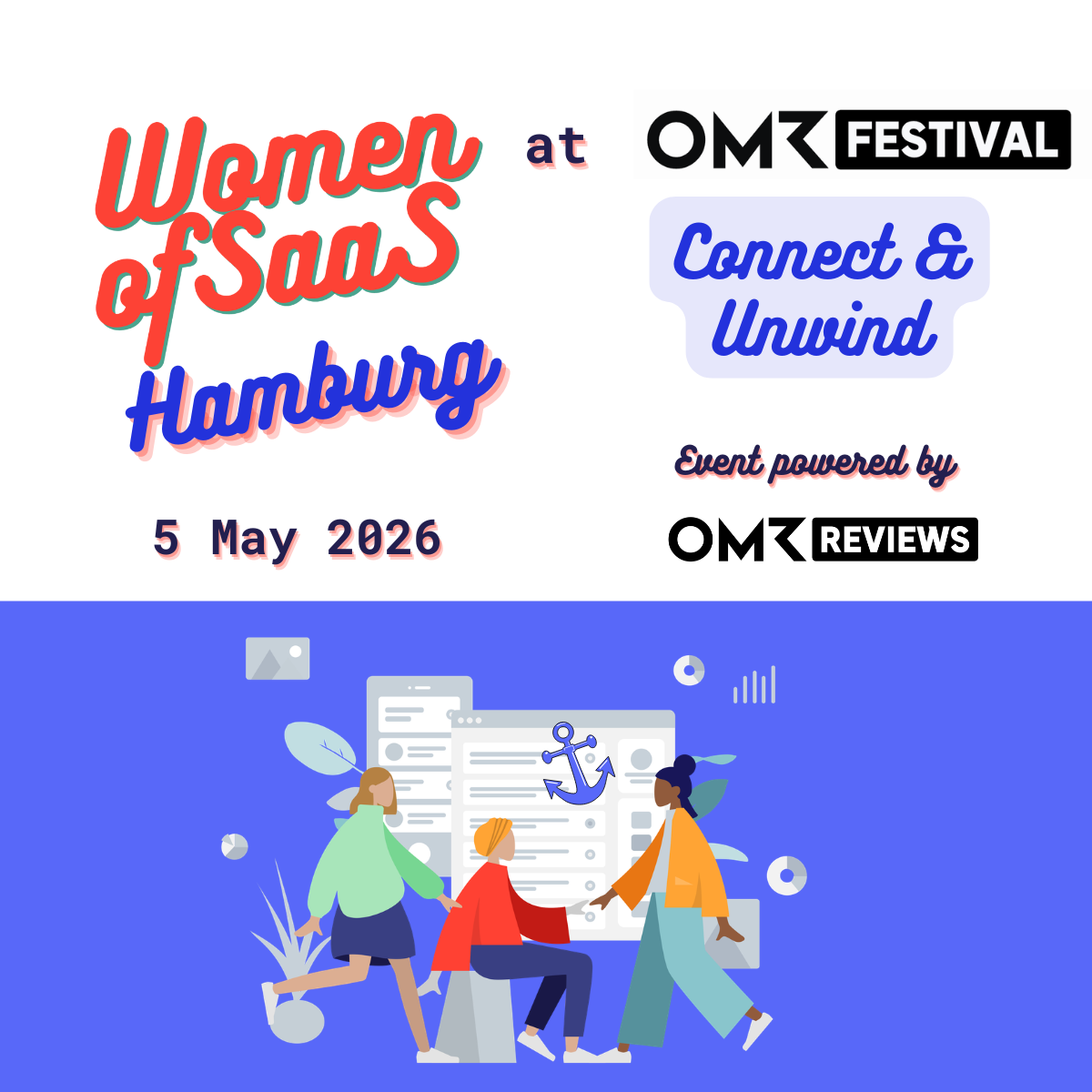 Women of SaaS Hamburg @ OMR Festival – Connect & Unwind