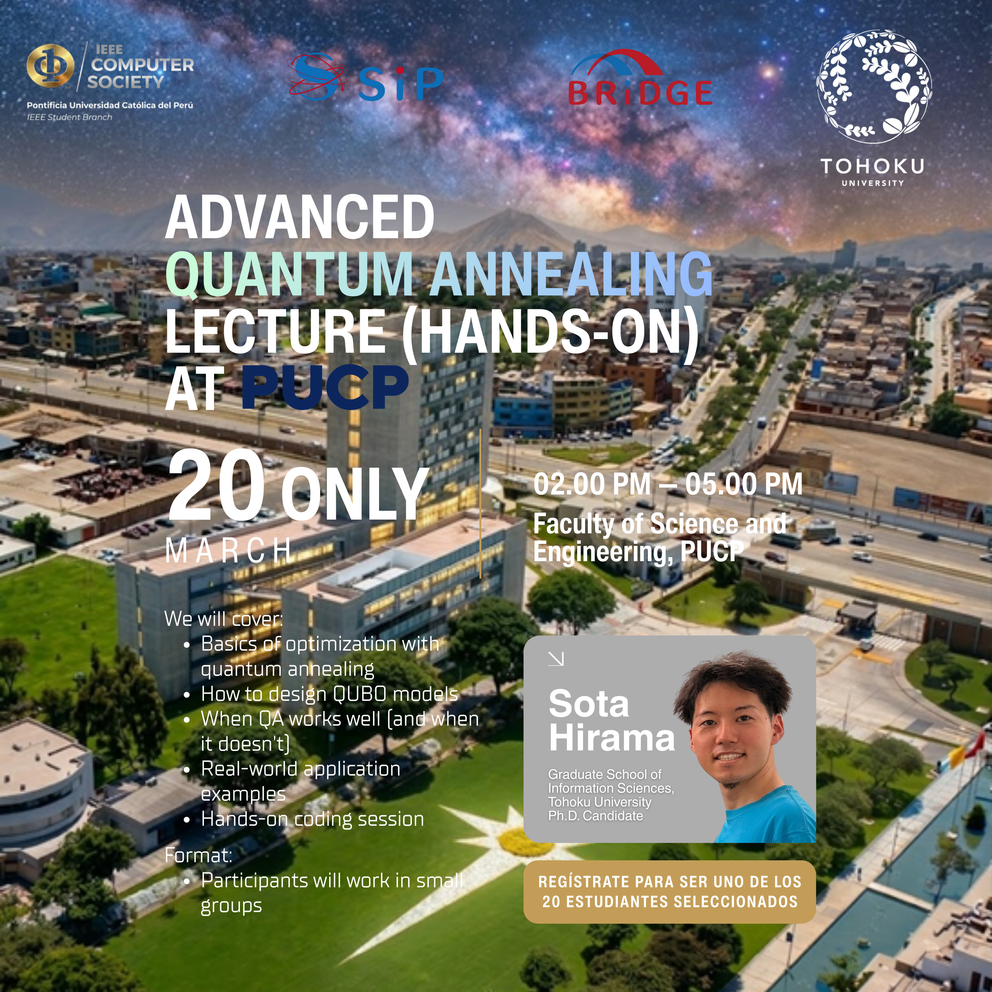 Advanced Quantum Annealing Lecture (Hands-on) at pucp