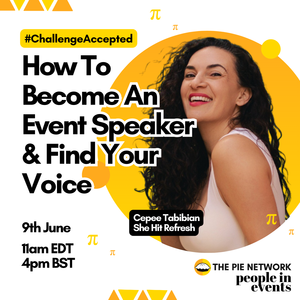#ChallengeAccepted: How To Become An Event Speaker & Find Your Voice