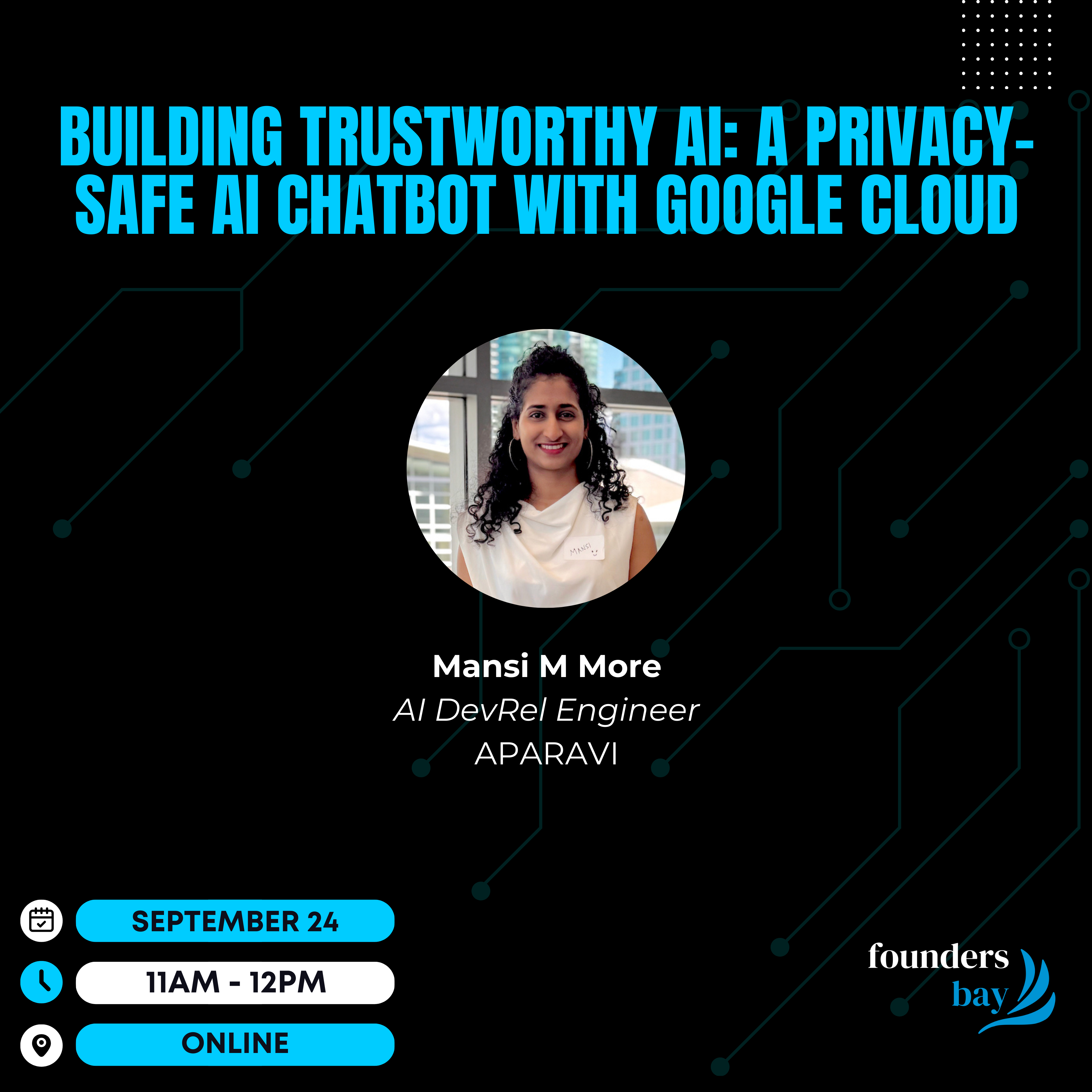 Building Trustworthy AI: A Privacy-Safe AI Chatbot with Google Cloud