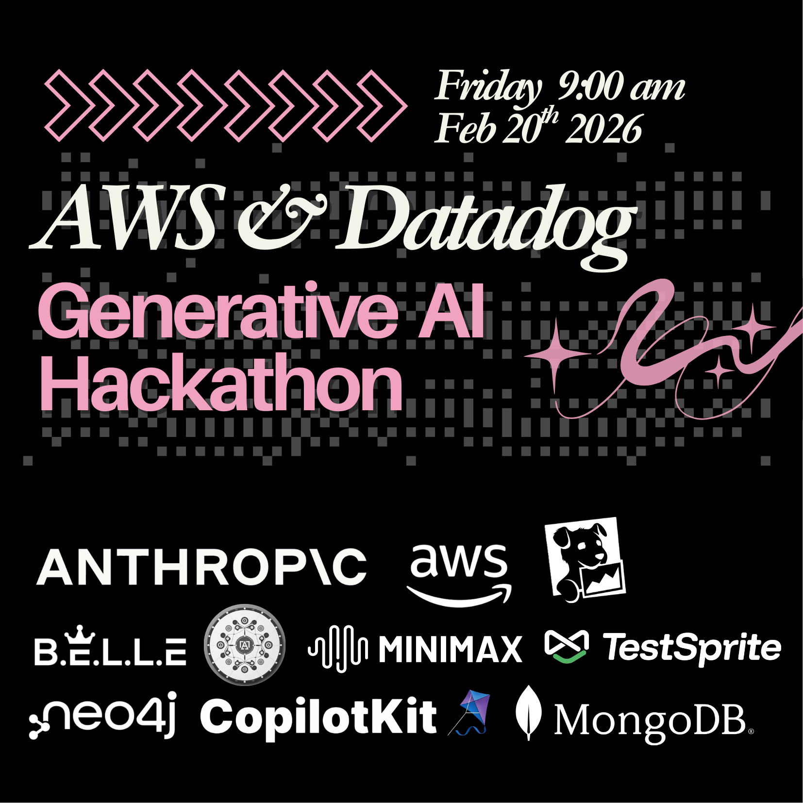 🔥 AWS x Anthropic x Datadog GenAI Hackathon — $35K+ in Prizes