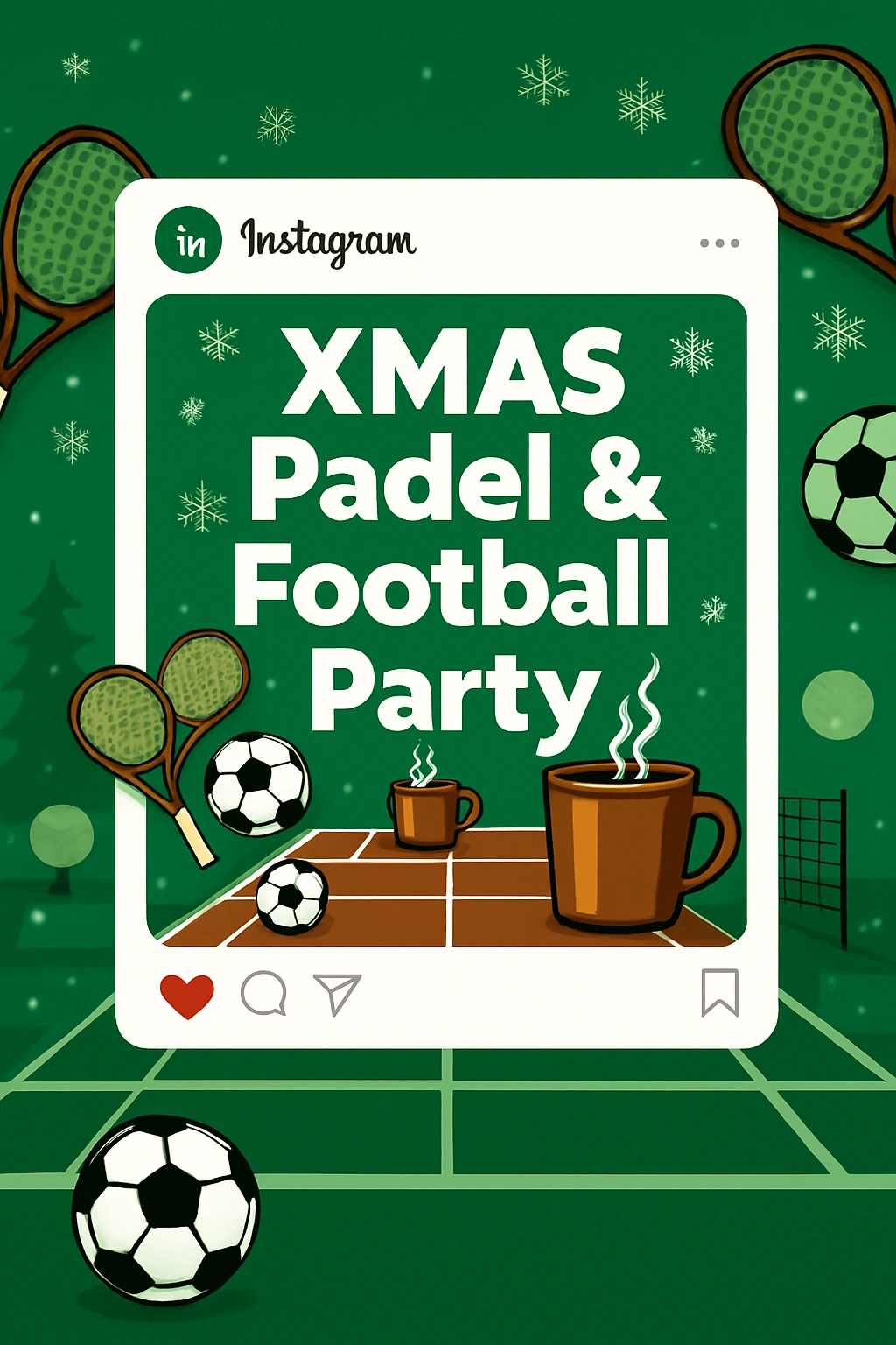 CHRISTMAS LEGIA FAMILY PARTY: FOOTBALL + PADEL