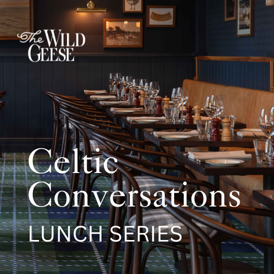 Lunch Series: Celtic Conversations - Prof Robbie Gilligan
