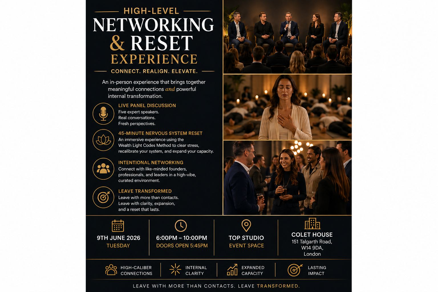 High-Level Networking RESET Experience