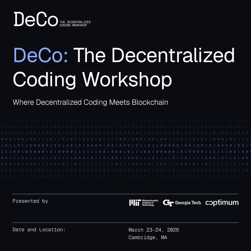 DeCo The Decentralized Coding Workshop