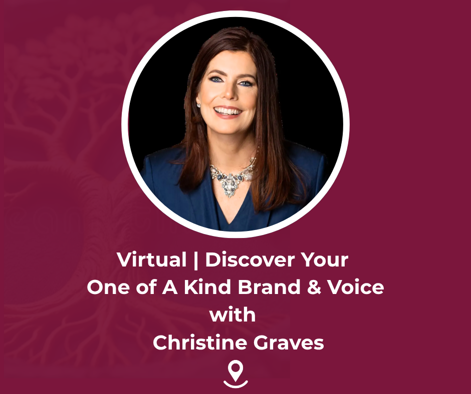 Virtual | Claim Your Voice, Align Your Path: Build a Career That Resonates From the Inside Out with Christine Graves