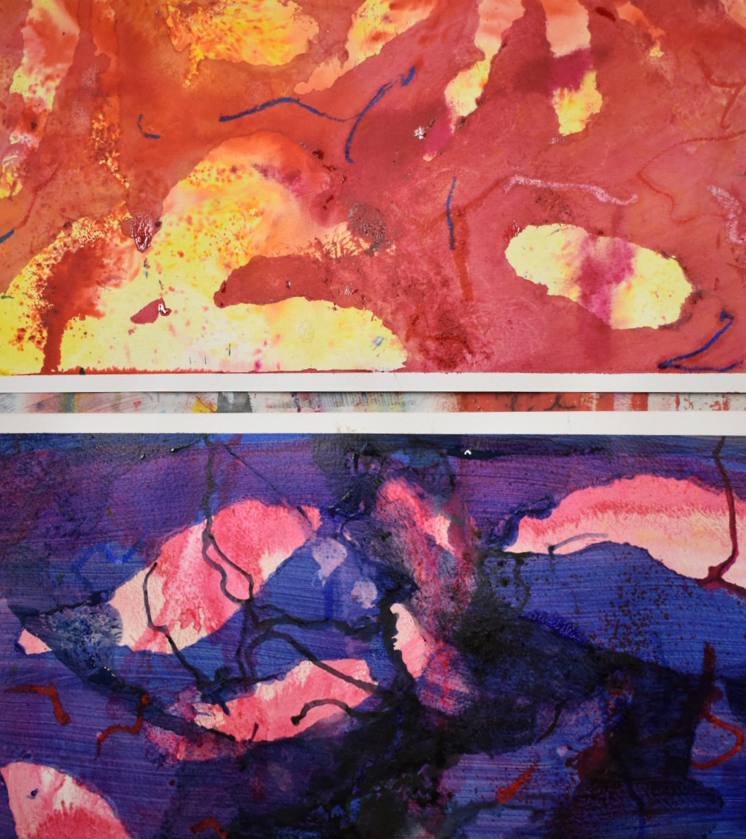 Nature Inspired Abstract Painting