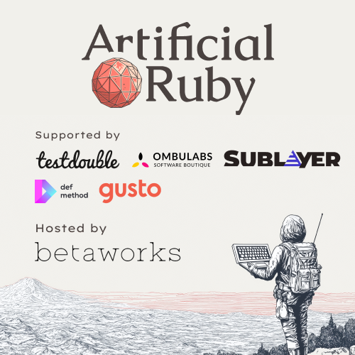 Cover art for #ArtificialRuby.ai June - After the Agent. Two Ways Out of the Chat Box. — Betaworks