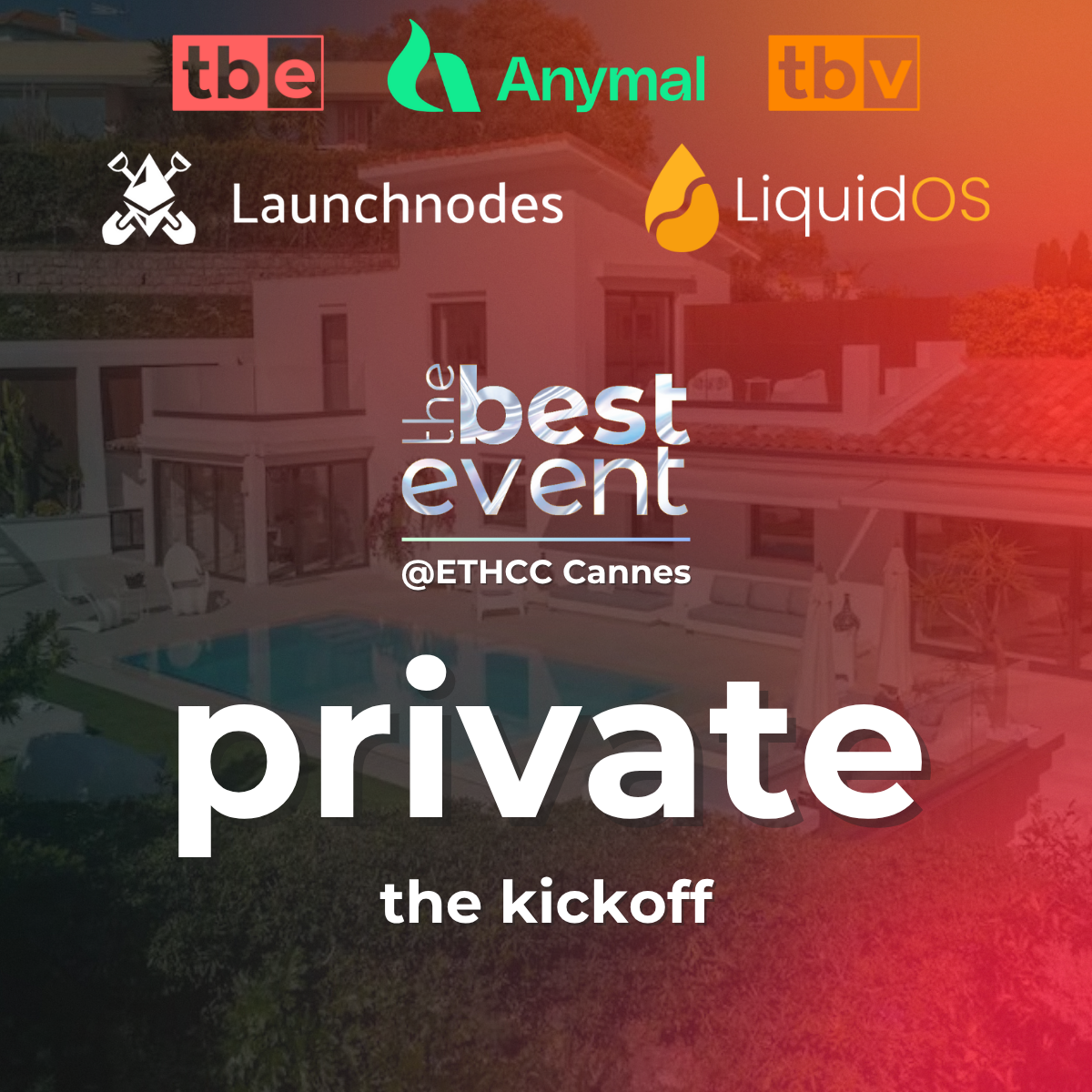 Crypto Nomads | The Best Event: Private Villa - The Kickoff in Cannes