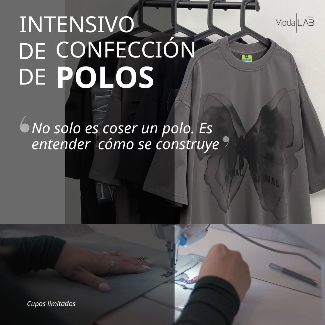 CURSO INTENSIVO | Confección de polo básico desde cero