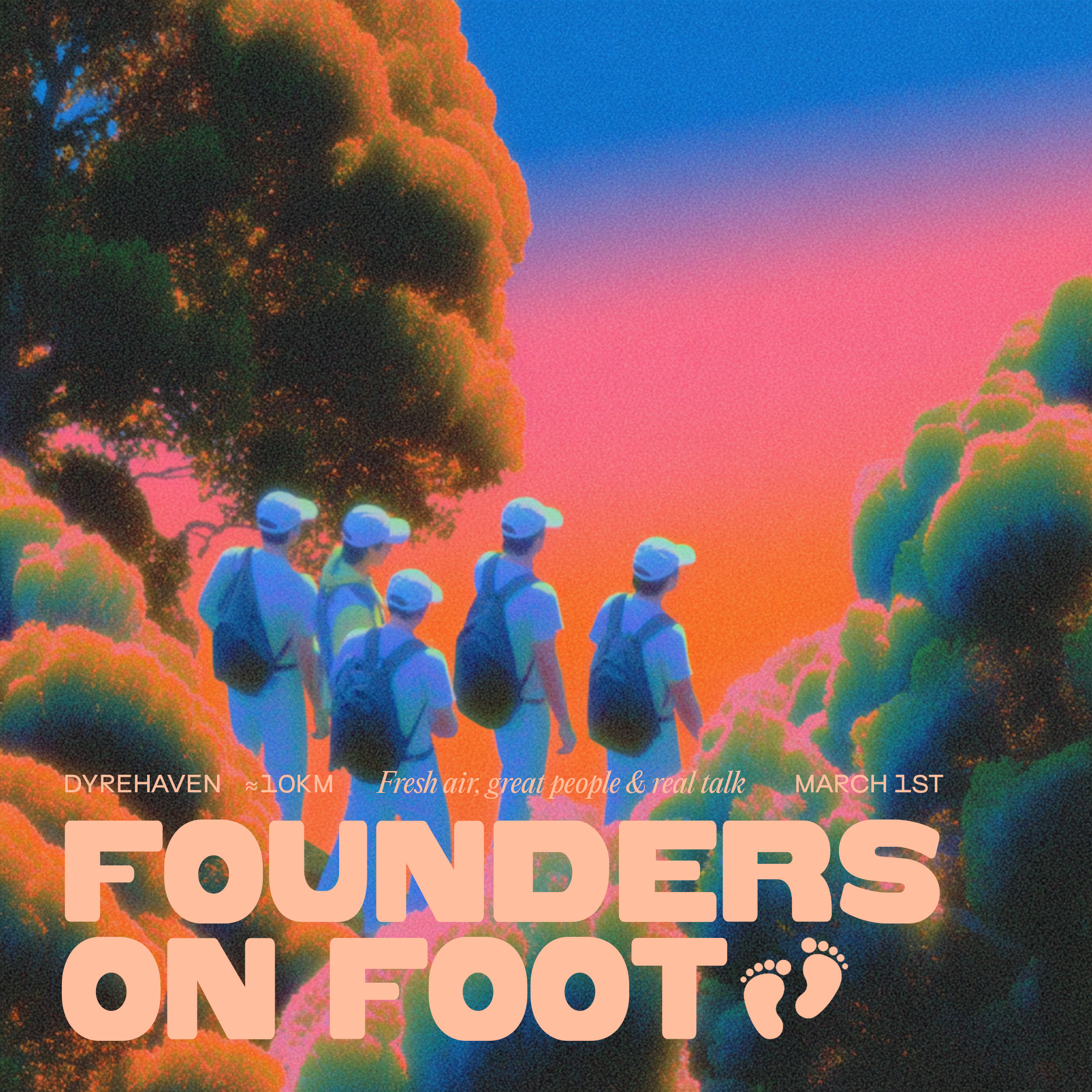 Founders On Foot #4: Dyrehaven, March 1st 2026