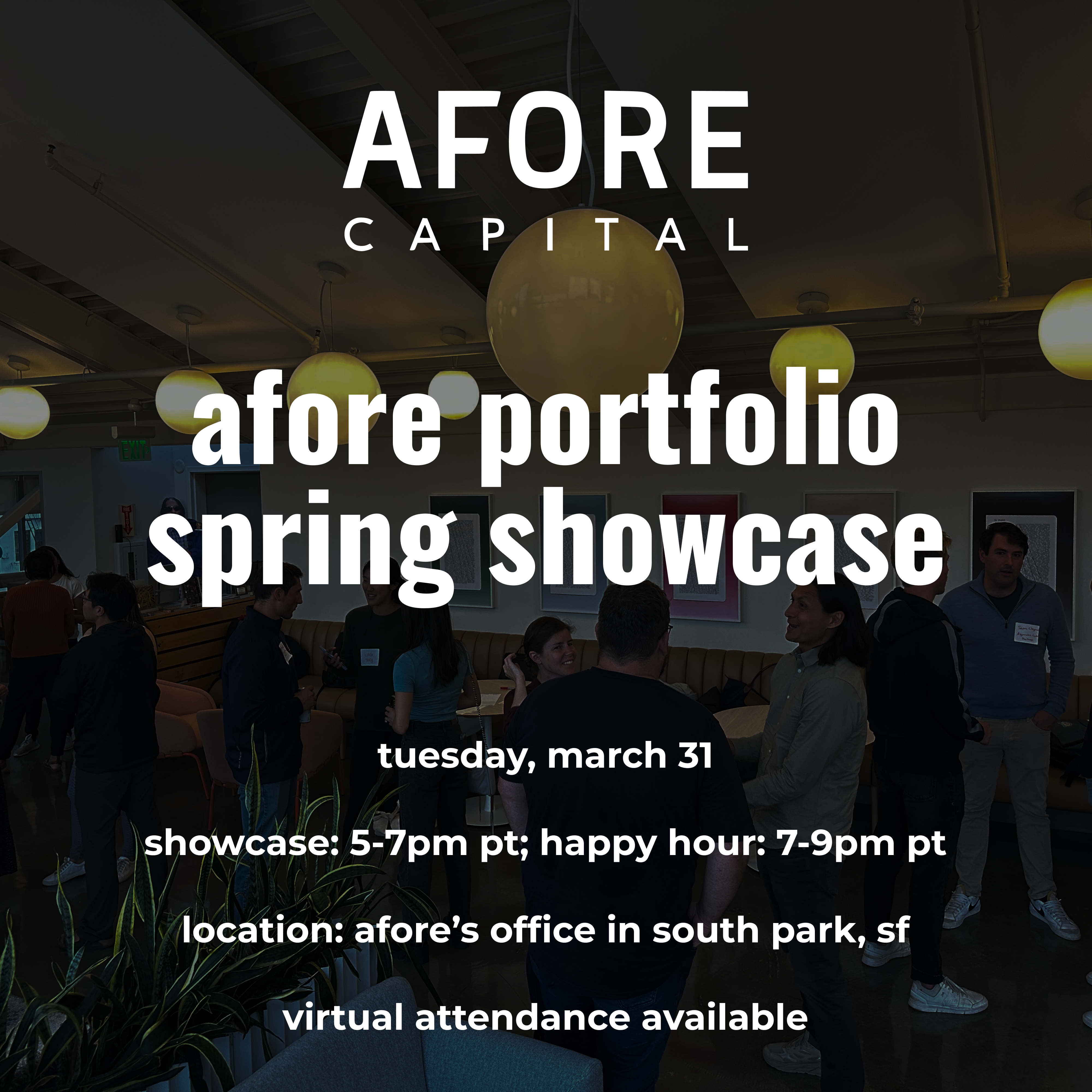 afore portfolio spring showcase