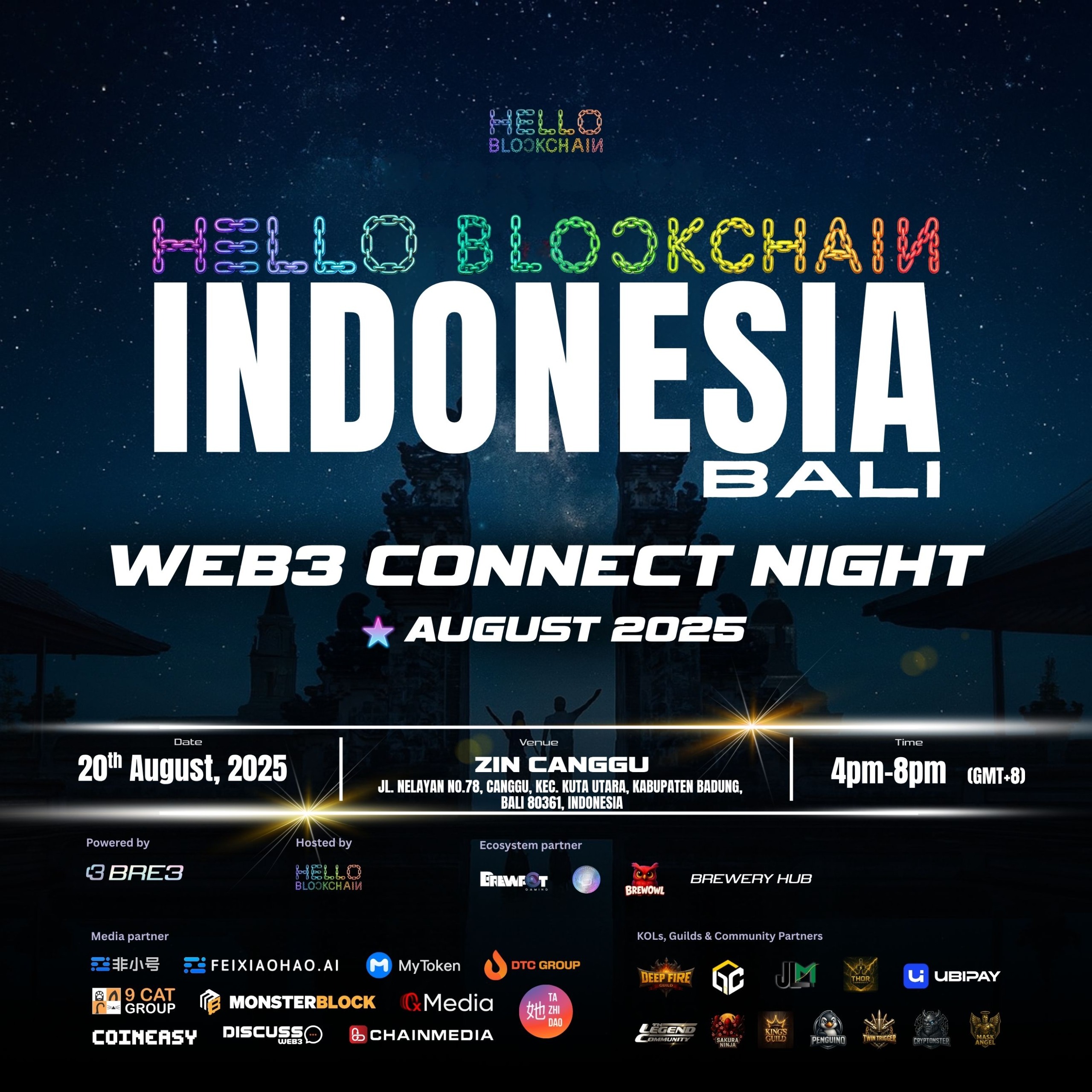 Crypto Nomads | Hello Blockchain Indonesia — Web3 Connect Night