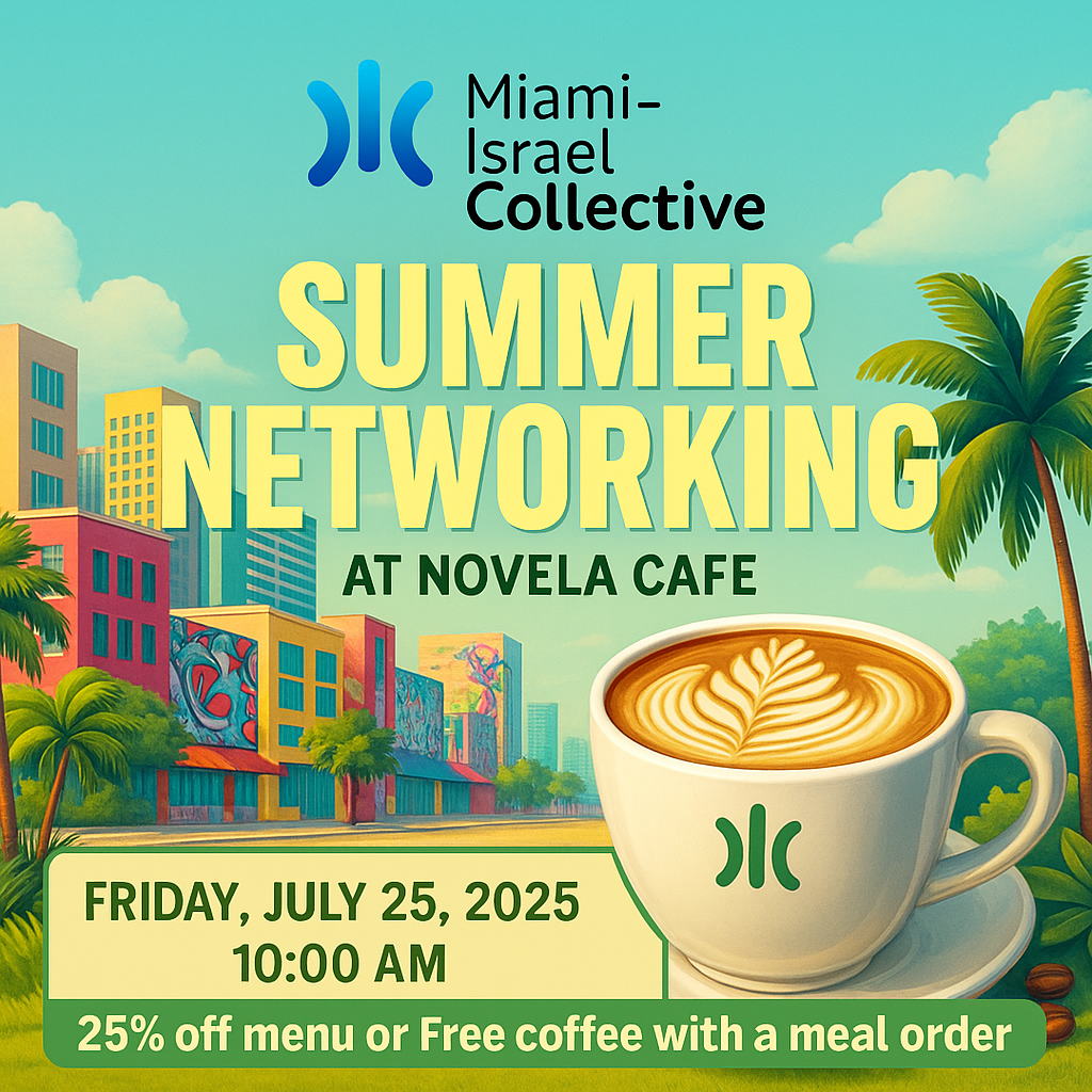 Miami_Israel Collective Summer Networking event cover