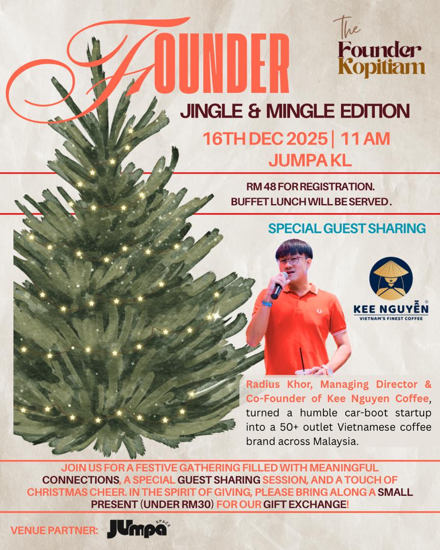 The Founder Kopitiam: Jingle & Mingle Edition
