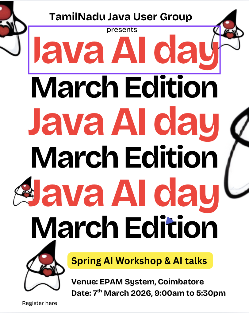 Java - AI day - March Edition
