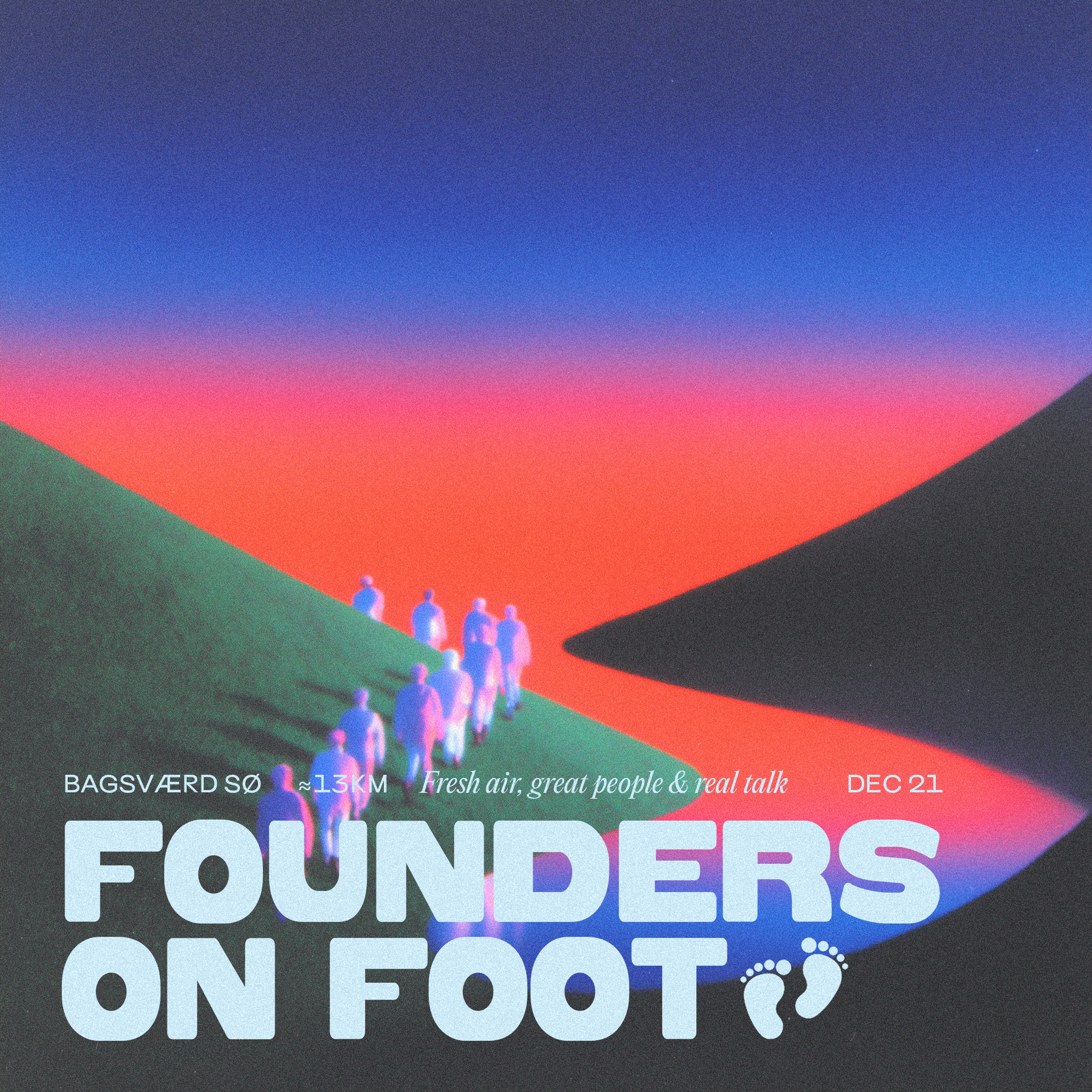 Founders On Foot #2 — Bagsværd sø, December 21st 2025