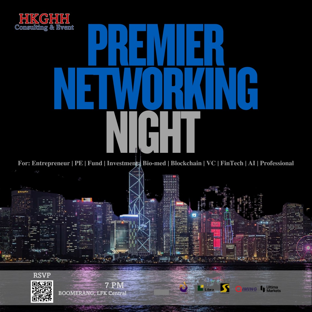HKGHH Event: Premier Networking Night @ LKF 🌟 THEME: Hong Kong Web3 Festival 🌟