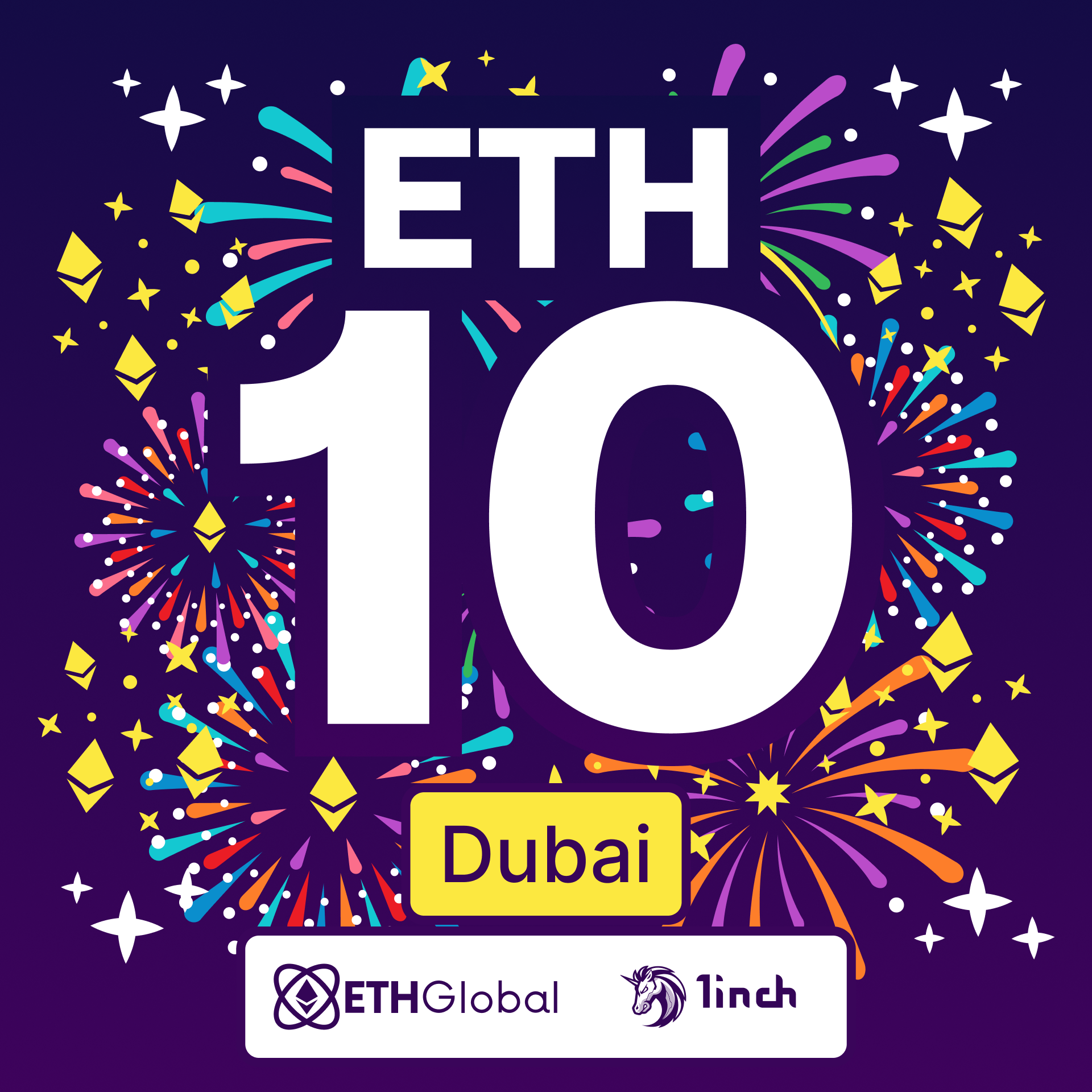 Ethereum 10Y Anniversary Dubai with 1inch! · Luma