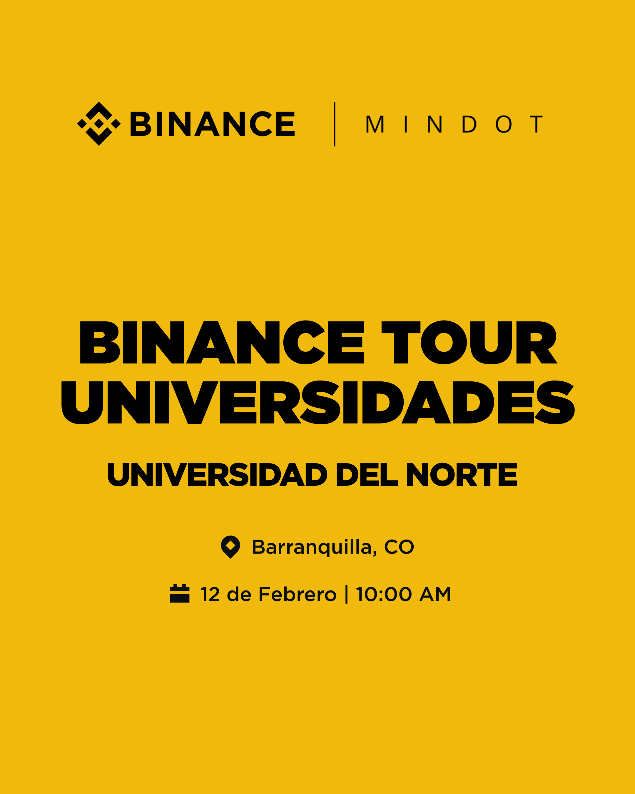 Binance University Tour - Barranquilla
