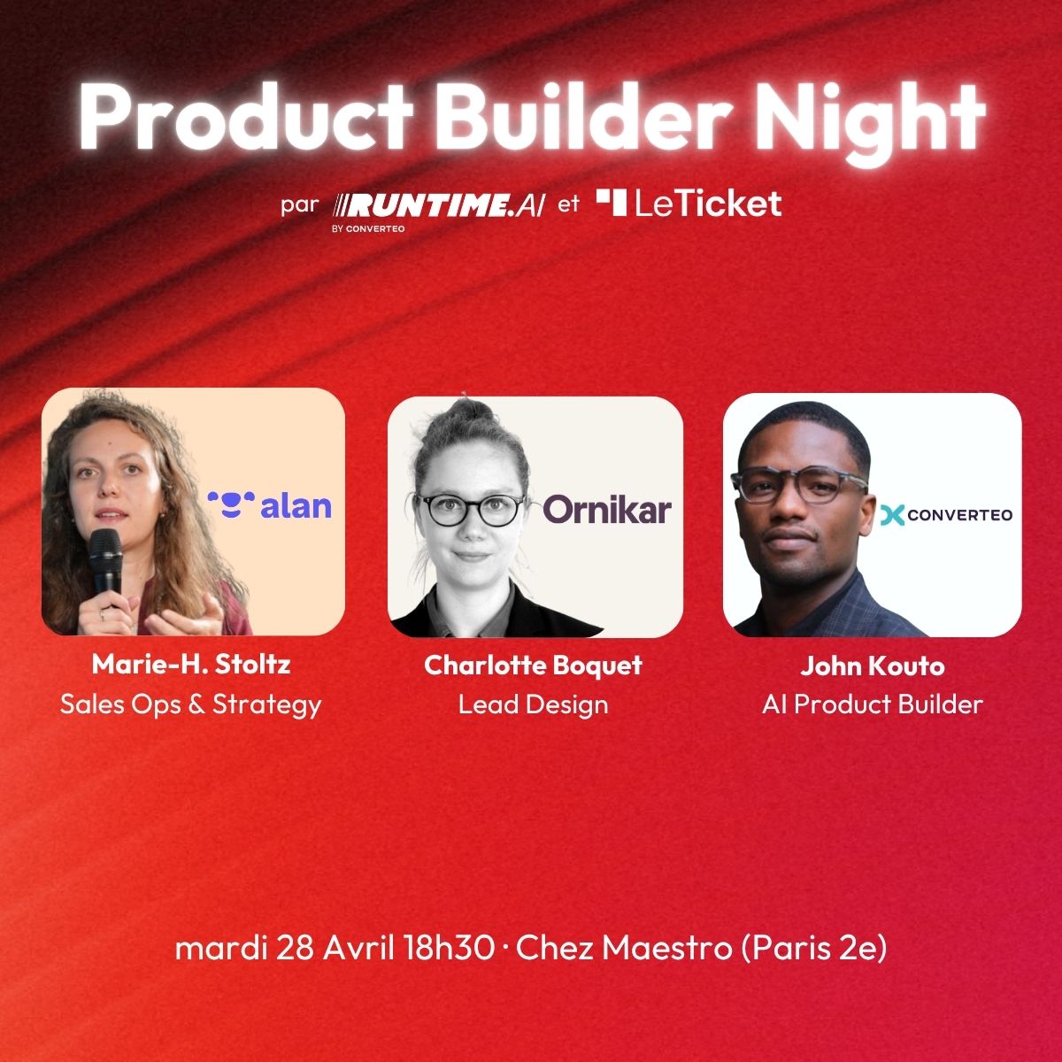 Product Builder Night