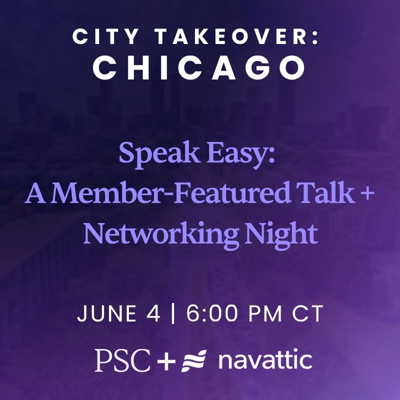 Speak Easy: A Member-Featured Talk + Networking Night