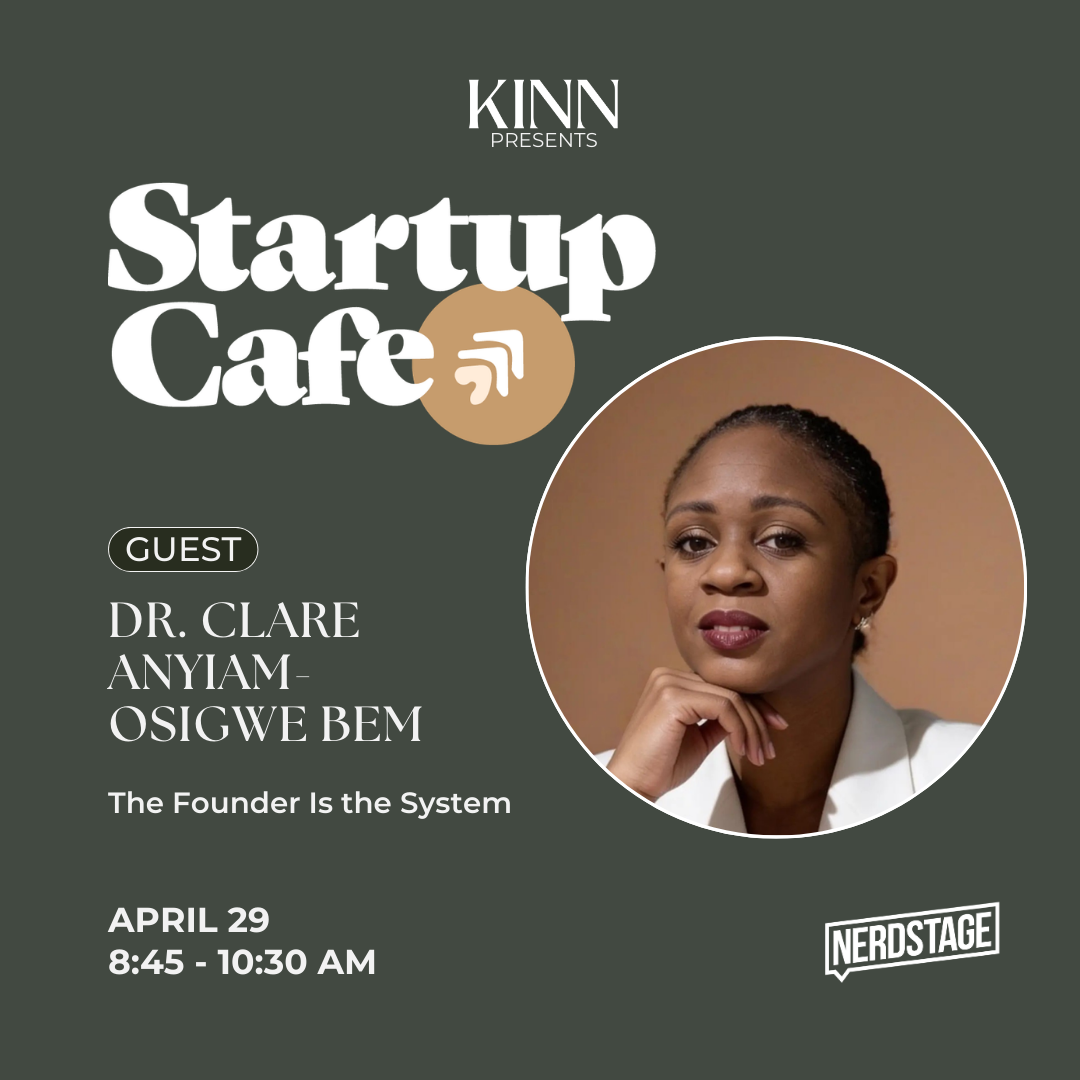 Startup Cafe: The Founder Is The System