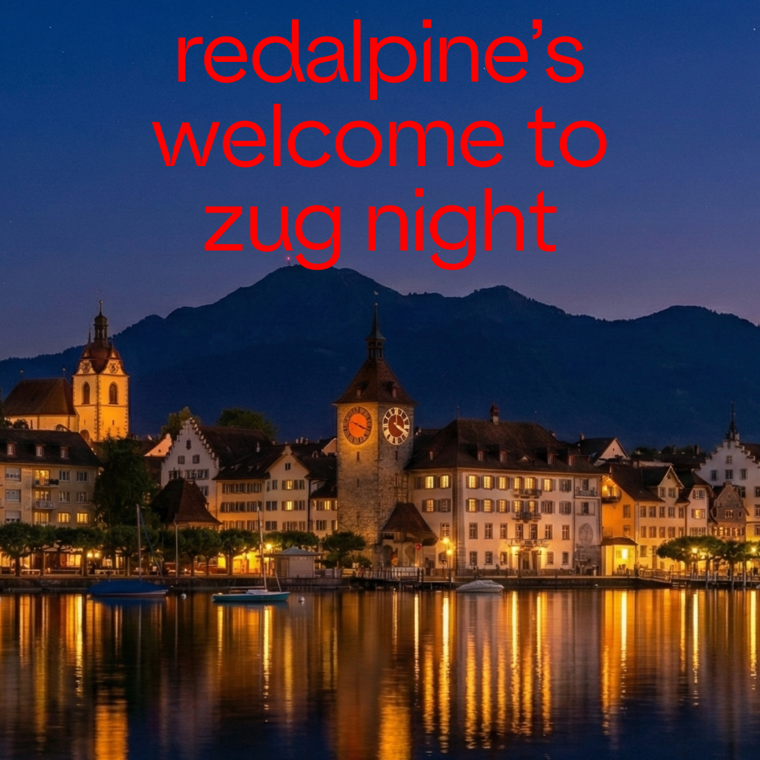 redalpines welcome to Zug night