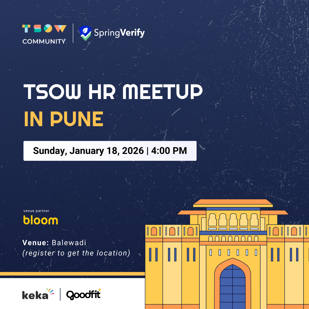 TSOW HR Meetup in Pune