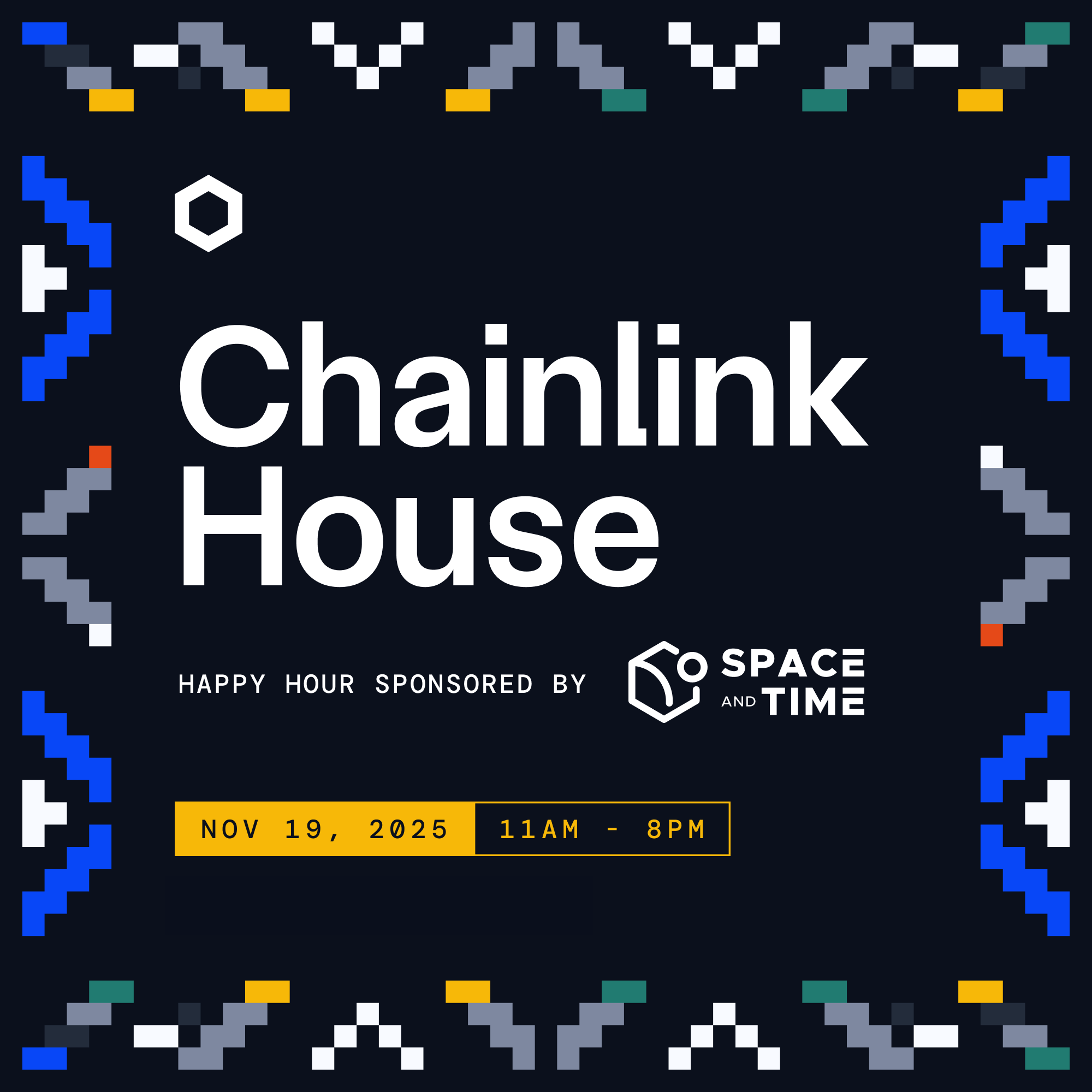 Chainlink House @ Devconnect 2025 · Luma