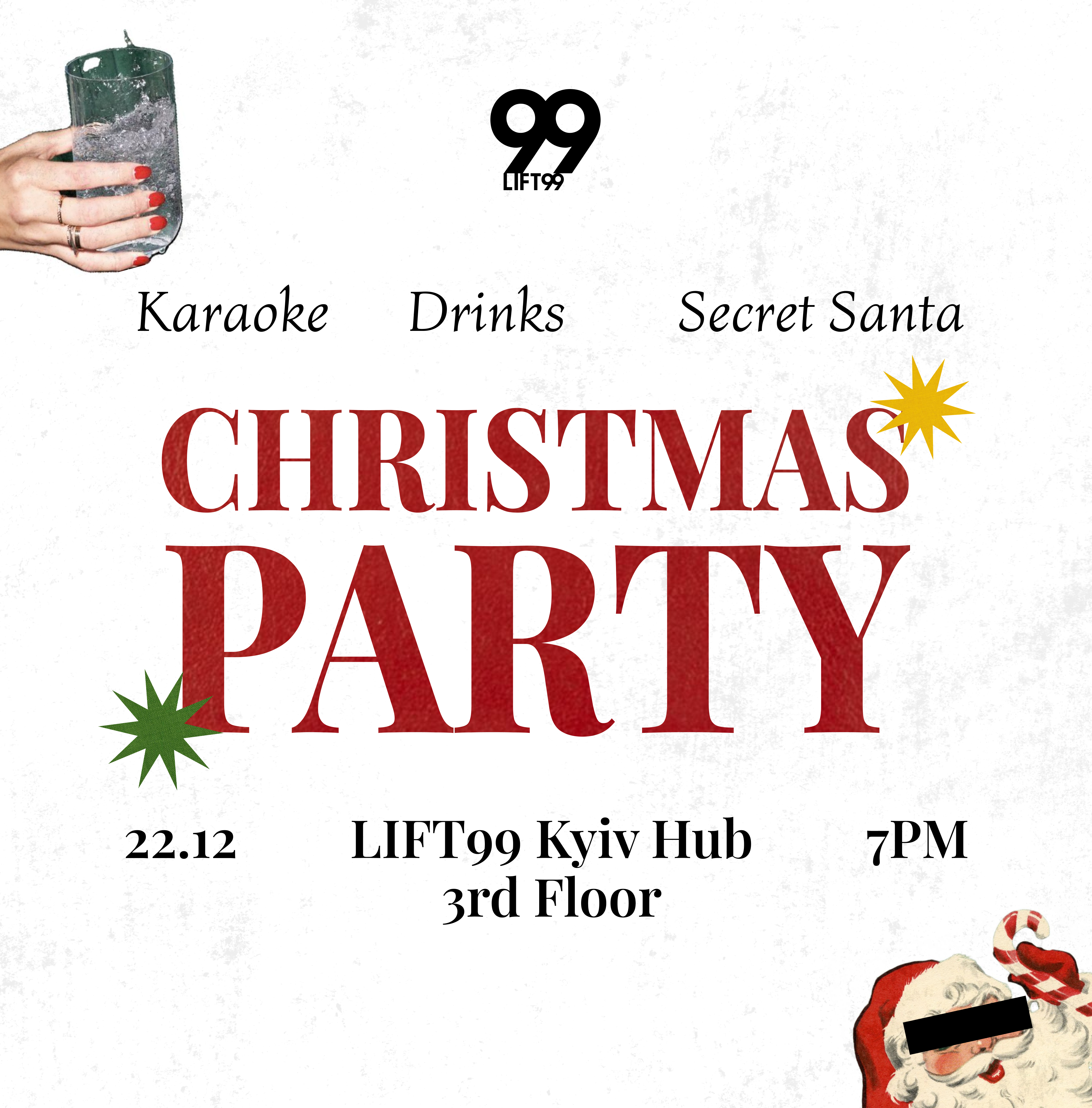 CHRISTMAS PARTY at LIFT99 🎅🏻 🤫