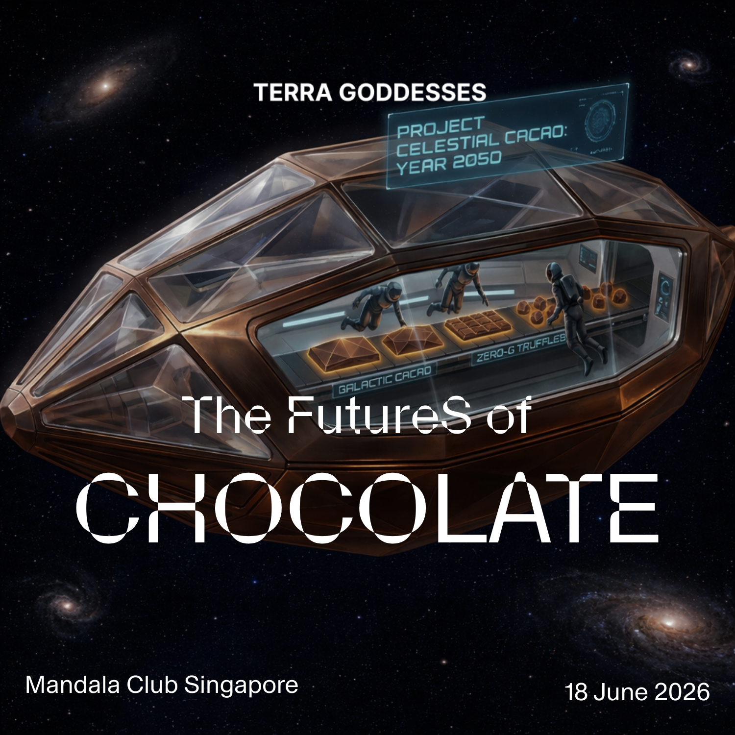 Cover art for #The FutureS of Chocolate - A Terra Goddesses Dinner Experience 🍫🌍 — Singapore