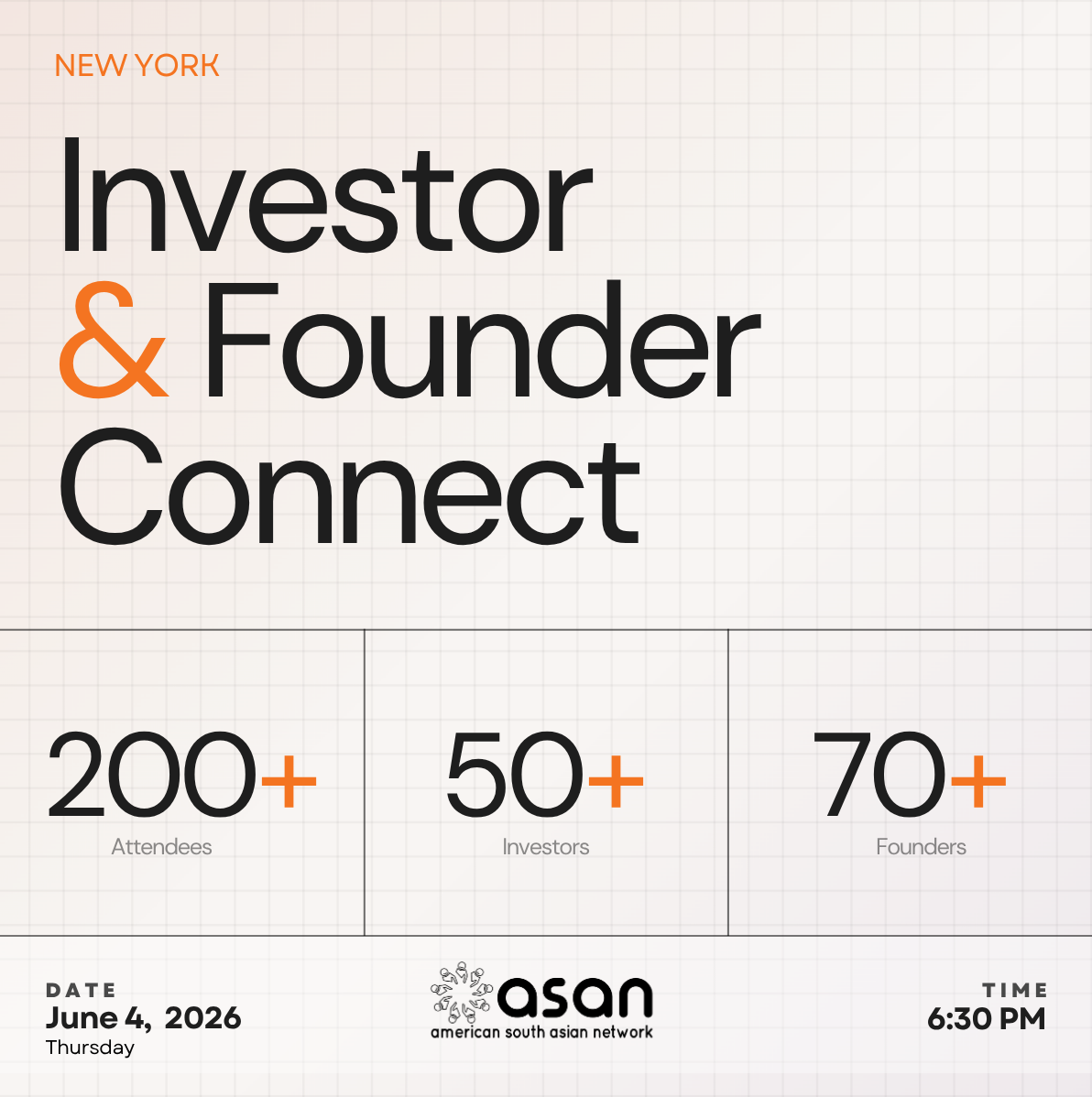 Cover art for #Investor-Founder Connect — New York, NY