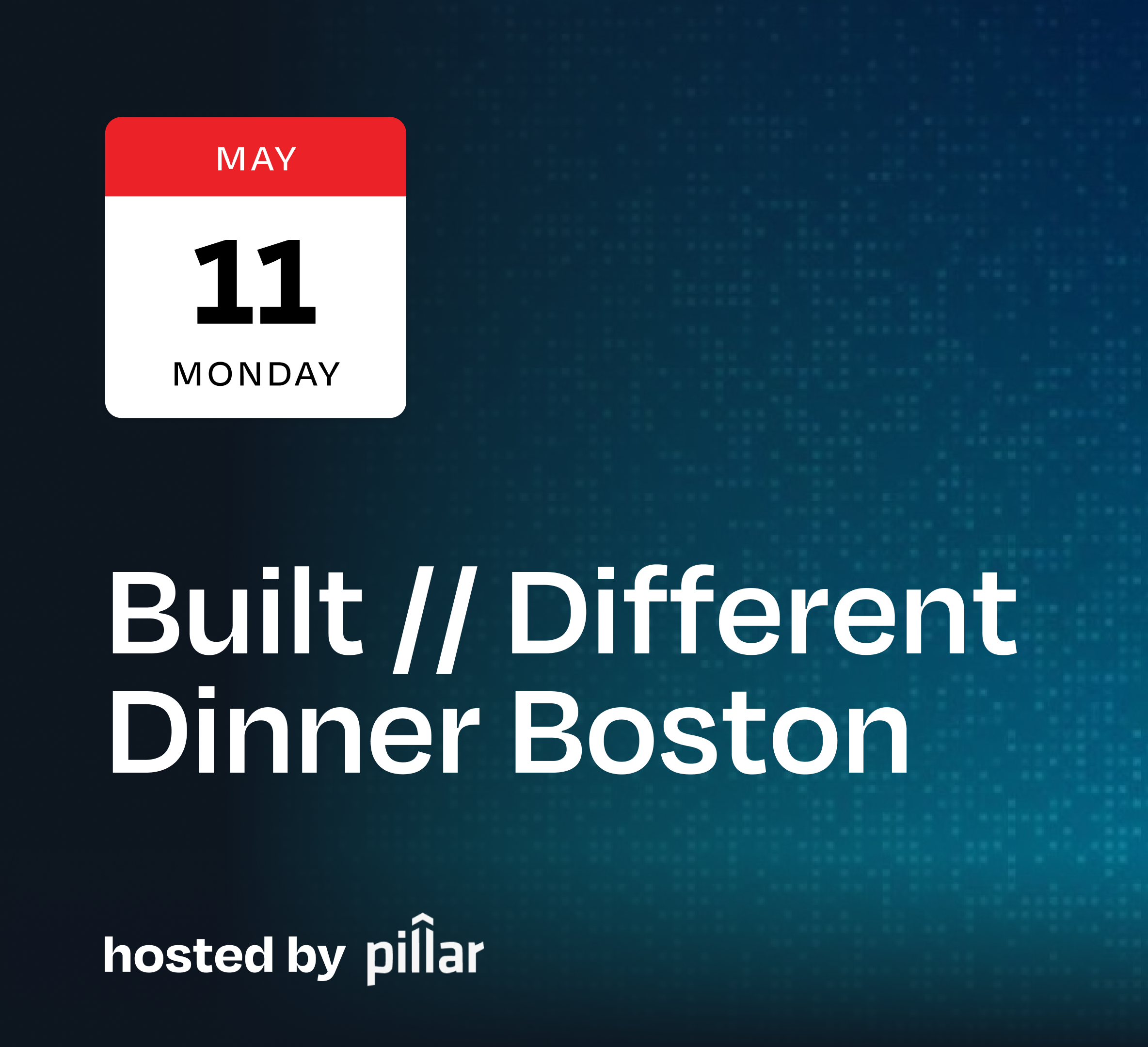 Built // Different Dinner: Boston