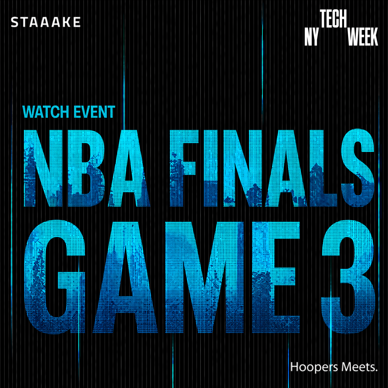 Cover art for #Watch Event NBA Finals Game 3 - #NYTechWeek — Reverse Network Meet — Chelsea