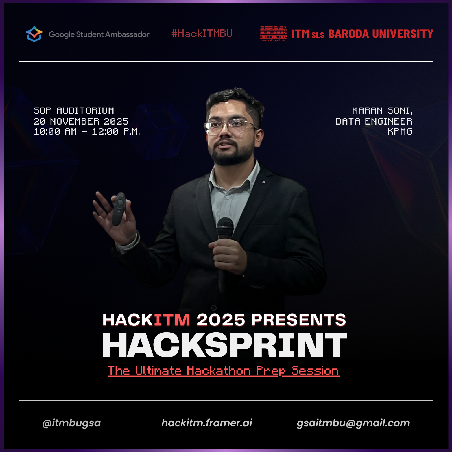 HACKSPRINT 2025 - The Ultimate Hackathon Prep Session