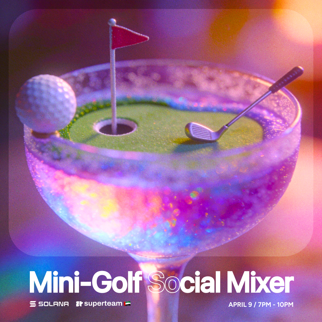 Solana Mini Golf Social Mixer