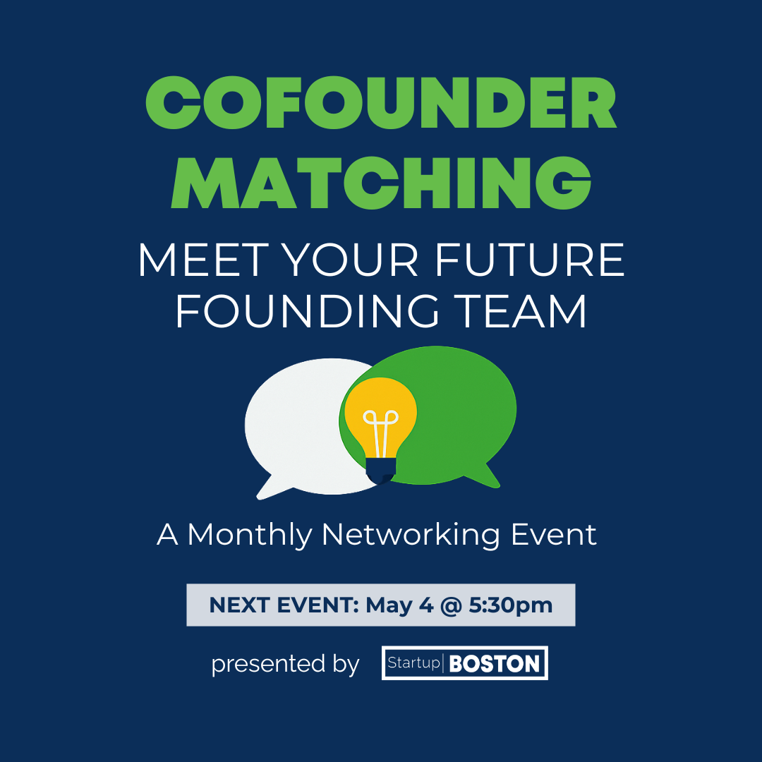 Cofounder Matching: Meet Your Future Founding Team