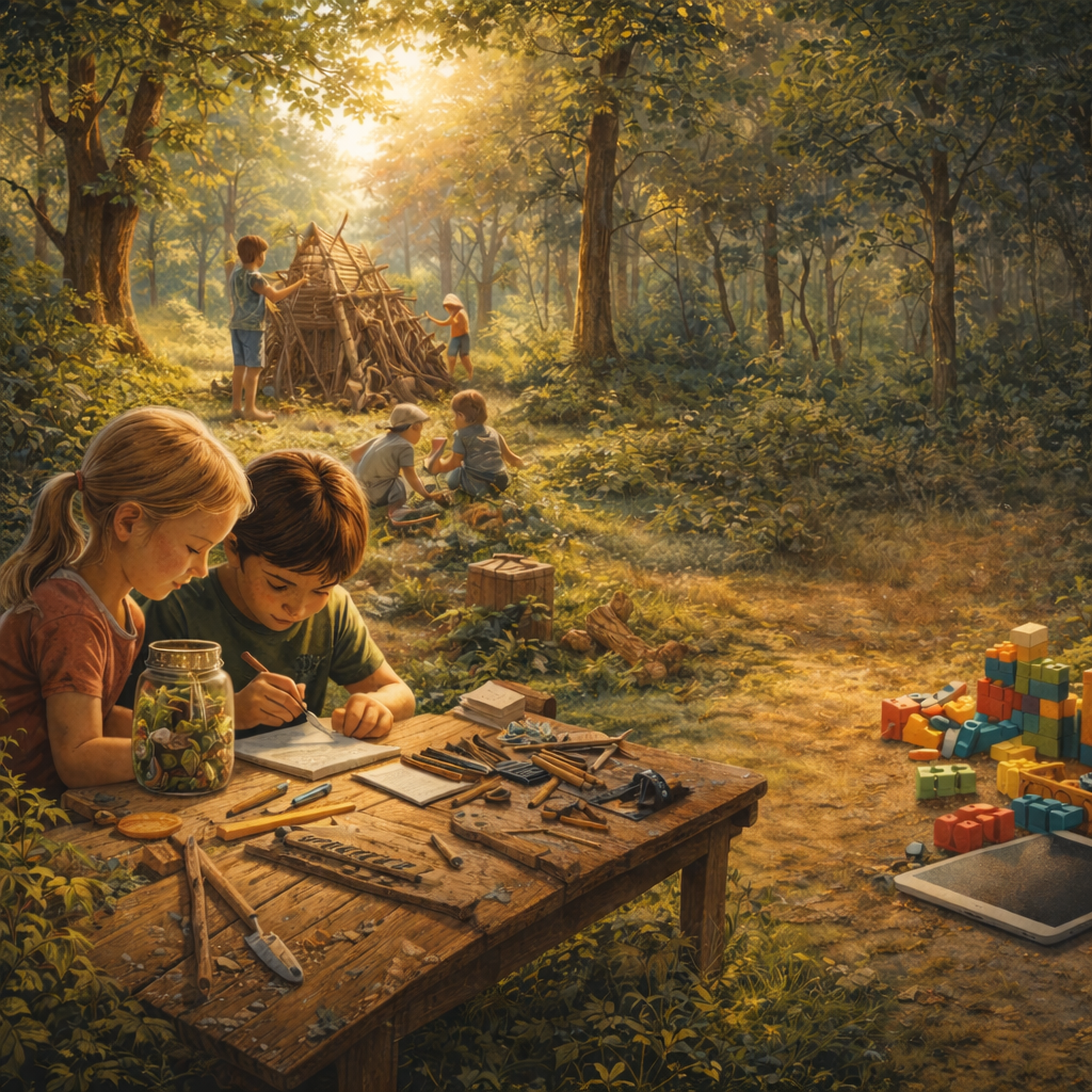 Decentralized Education: Rethinking the Screen-Dominant Childhood