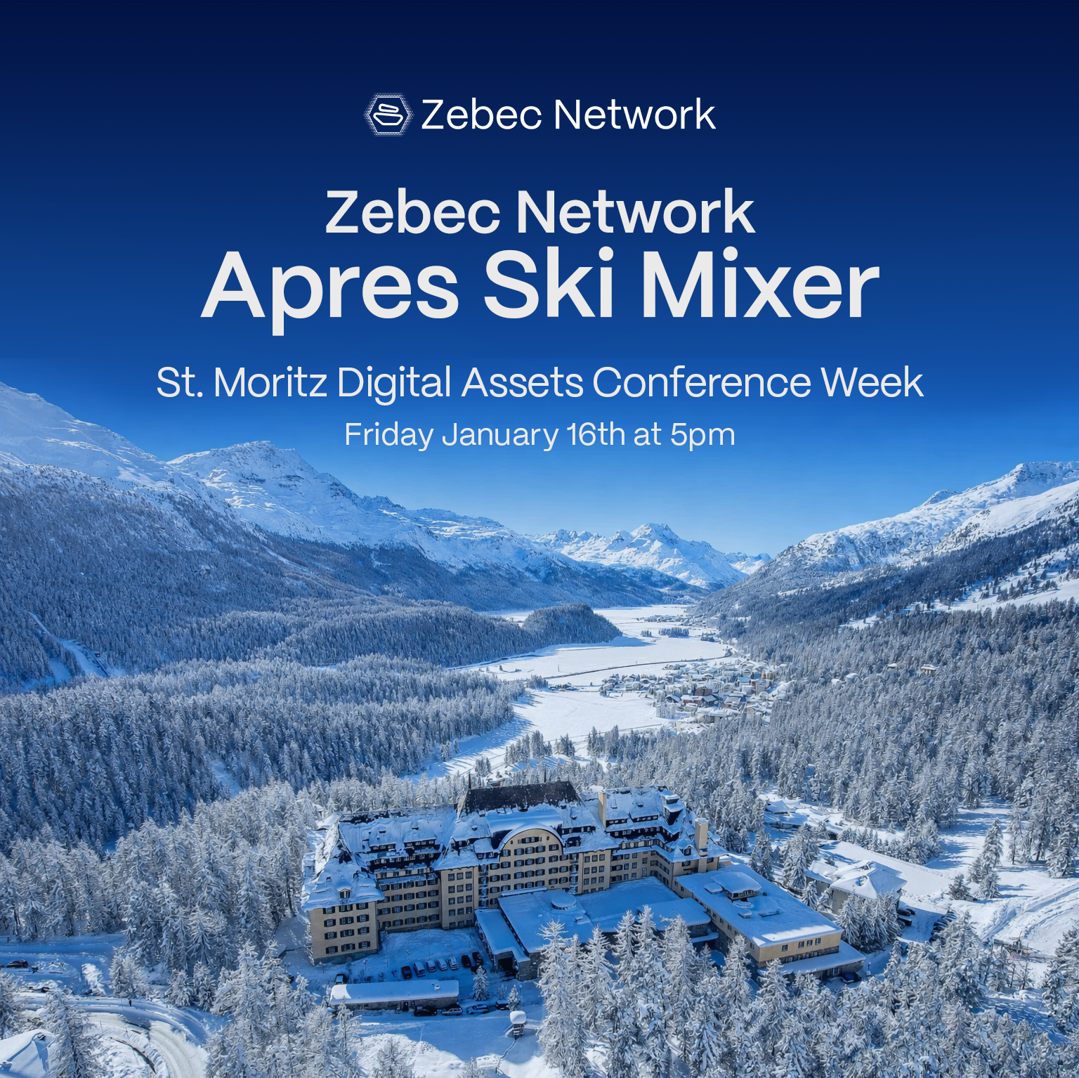 Zebec Après-Ski Mixer | St. Moritz