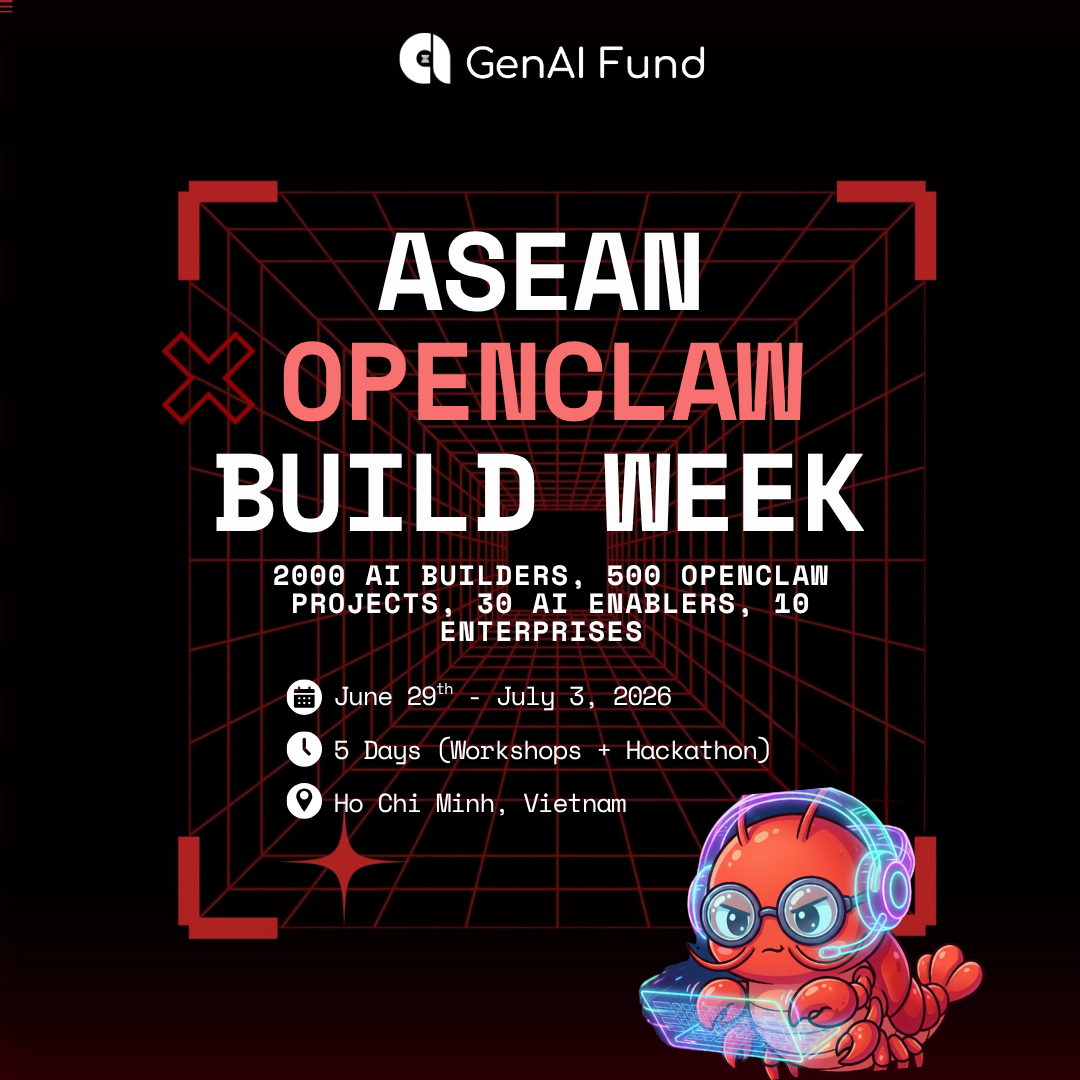 ASEAN OpenClaw Build Week powered by GenAI Fund