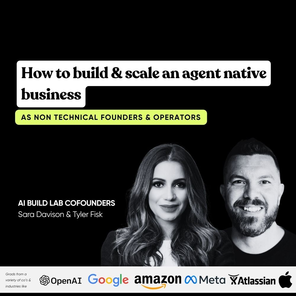 How to Build & Scale An Agent Native Company (Live Build)