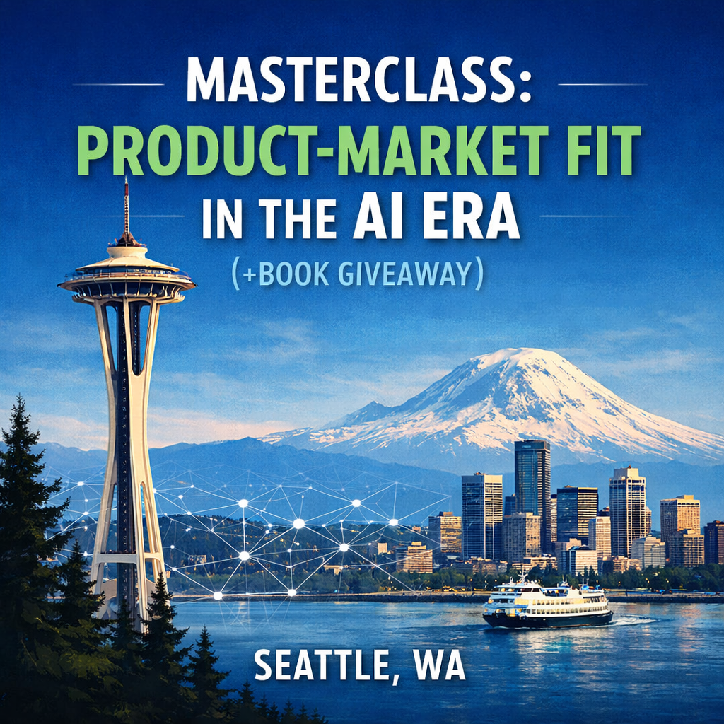 Masterclass: Product-Market Fit in the AI Era (+book giveaway)